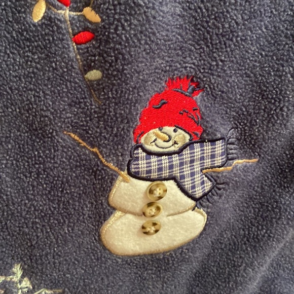 Button front fleece jacket by Northcrest - Picture 2 of 6